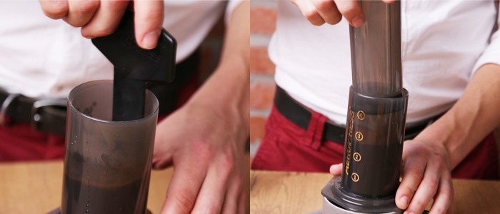 Aeropress. Kahvikaveri