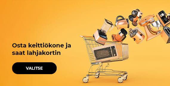 Osta keittiökone ja saat lahjakortin