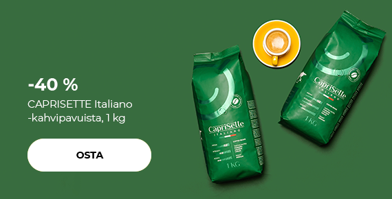 -40 % CAPRISETTE Italiano -kahvipavuista, 1 kg