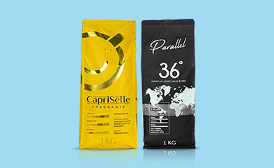 1 kg CAPRISETTE- & PARALLEL-kahvia 1 kg -30% 2 kg tai enemmän -50%