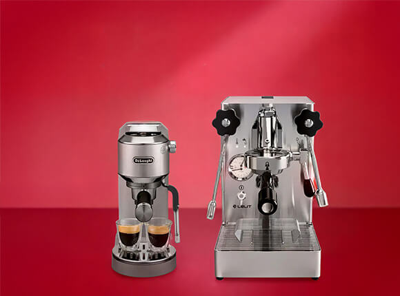 SUOSITUIMMAT espressokeittimet ja kahvimyllyt